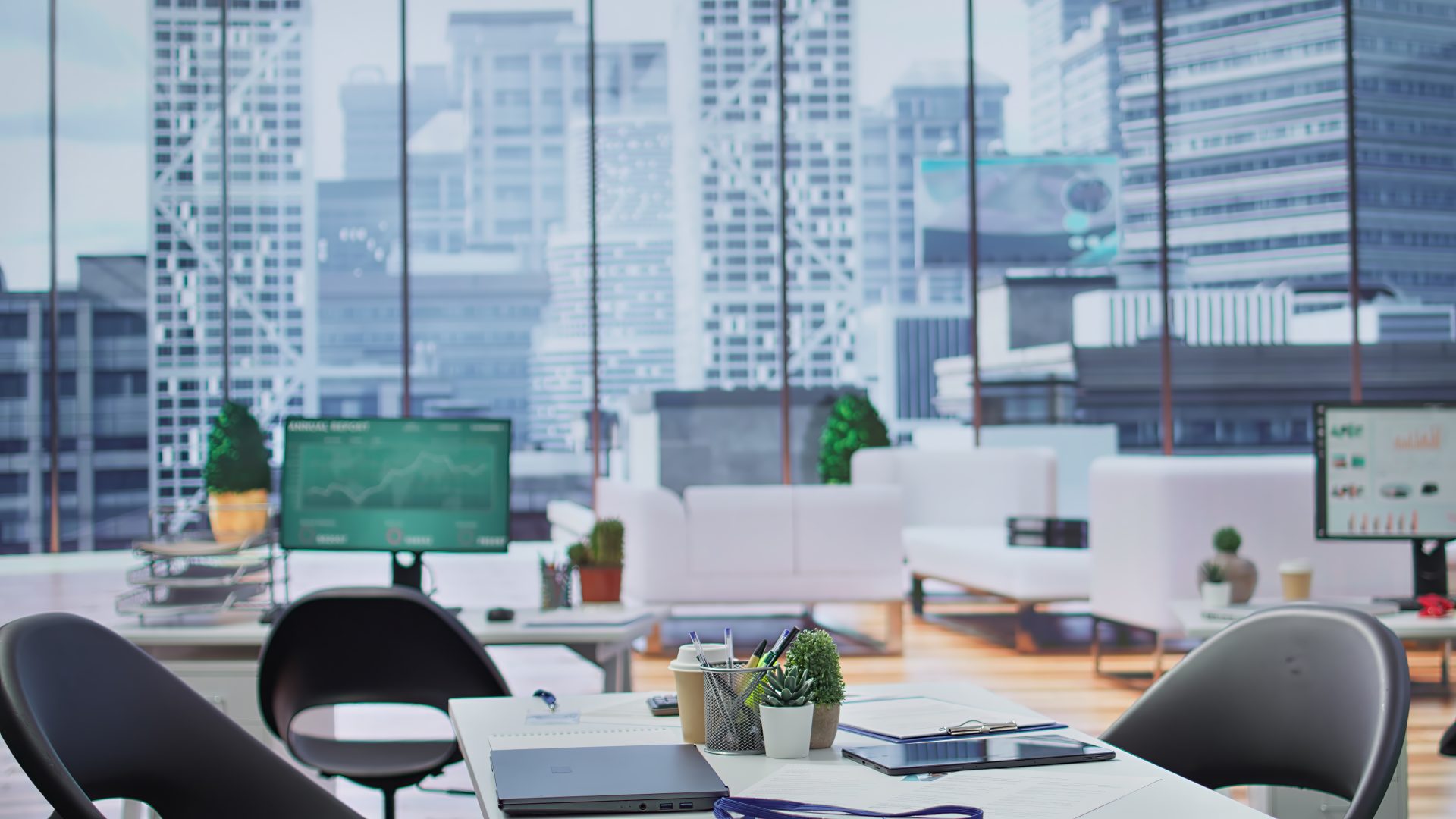 professional-high-end-office-space-with-tech-tools-used-recruitment-process